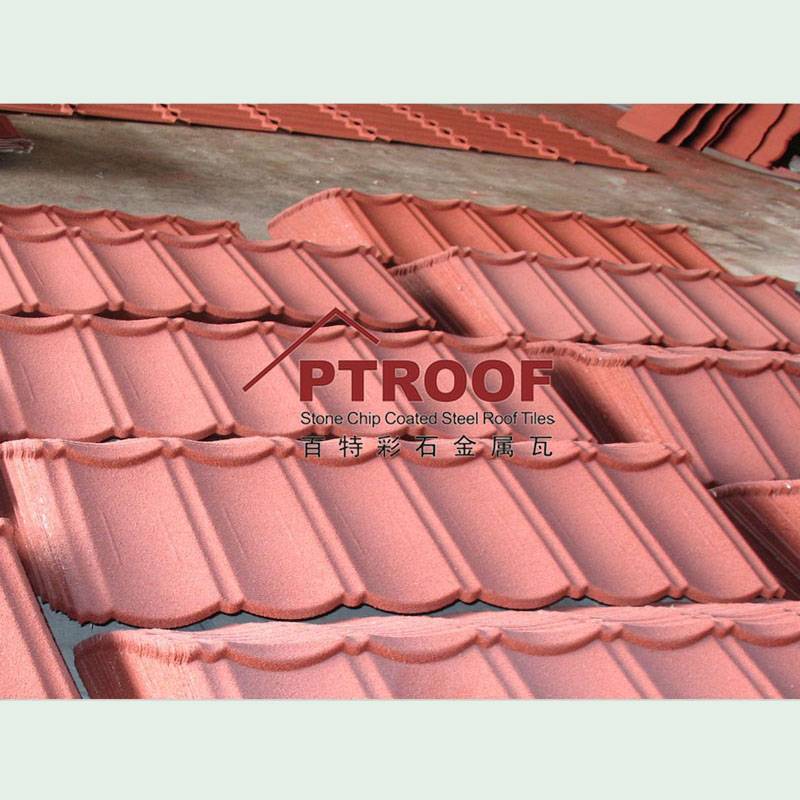 Металлочерепица с керамическим (каменным) покрытием  Heritage Tile