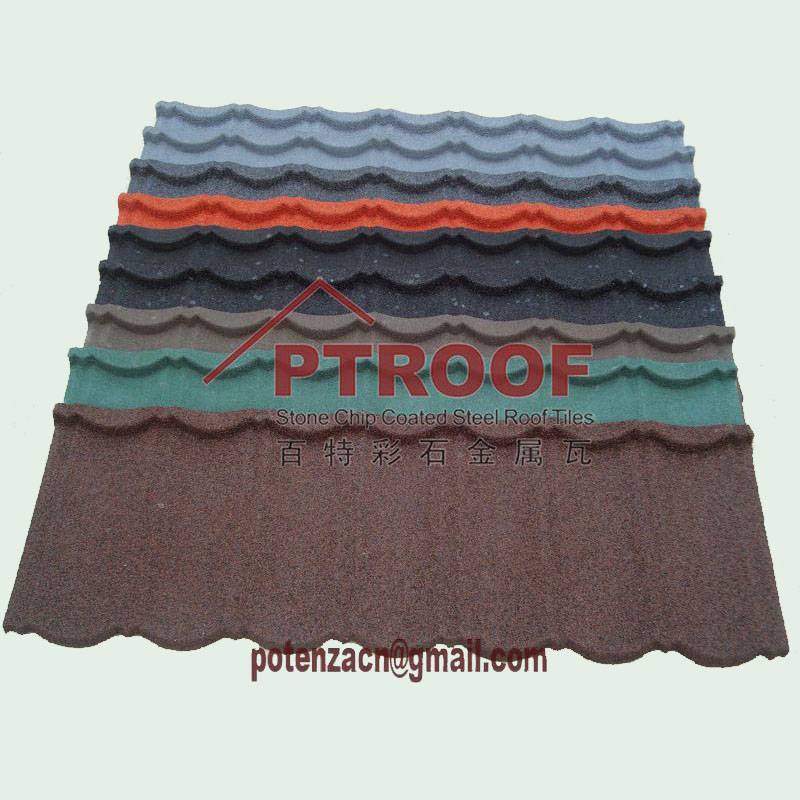 Металлочерепица с керамическим (каменным) покрытием PT Classic Tile