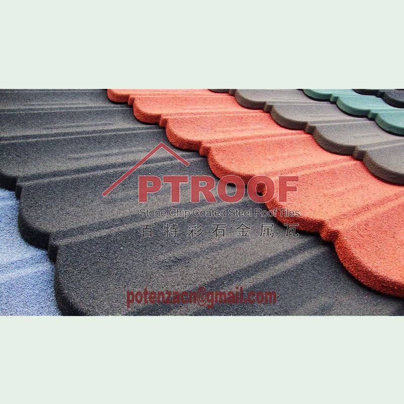 Металлочерепица с керамическим (каменным) покрытием  Modern Tile