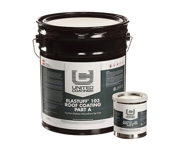 Финишное кровельное полиуретановое покрытиеUnited Coatings Elastuff 103 Roof Coating